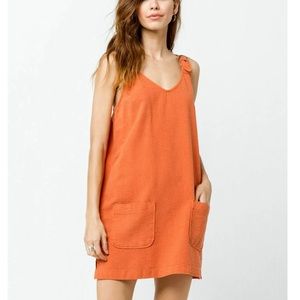 RVCA jumpsuit orange